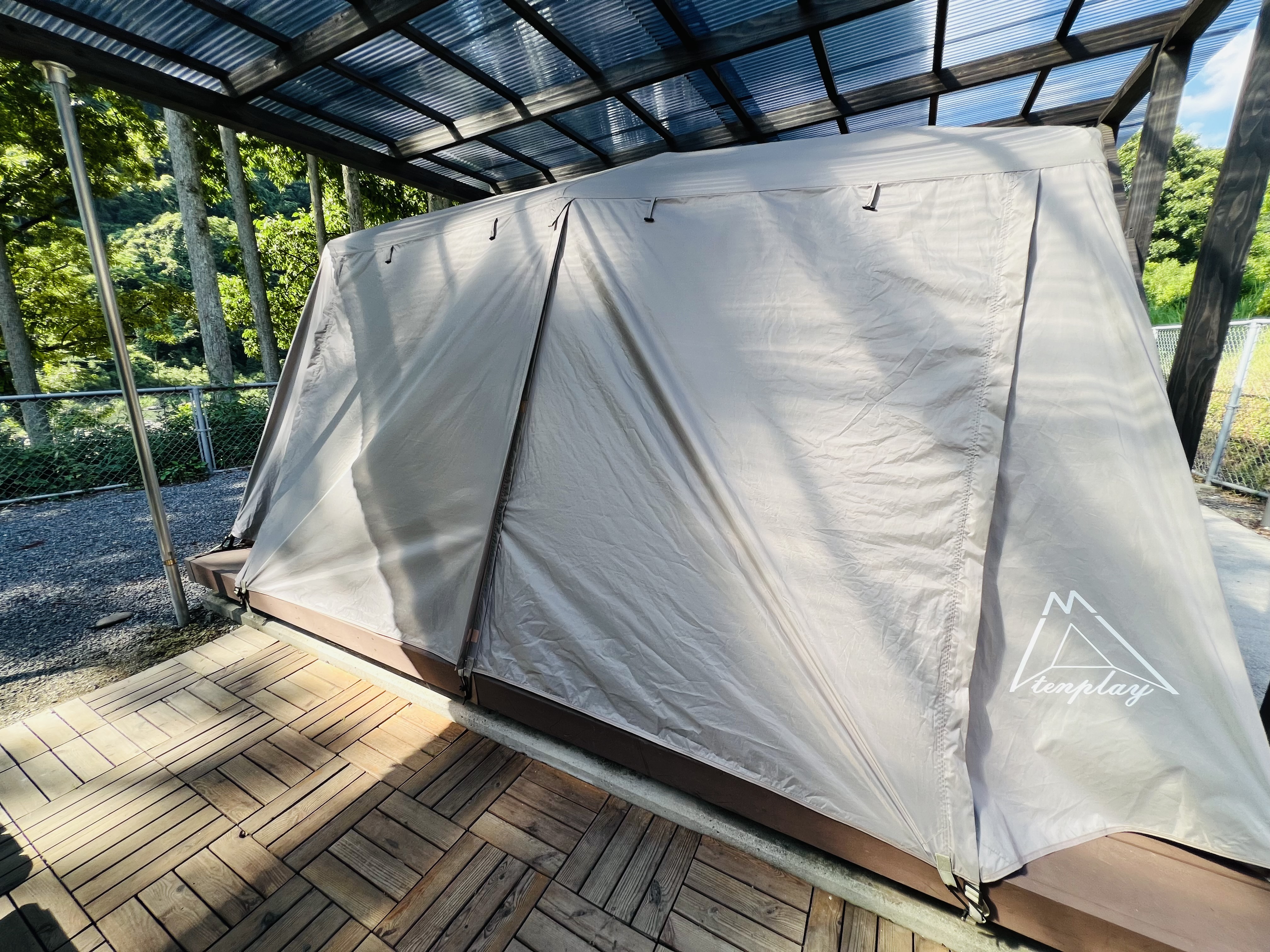 2名用グランピングテントを新調しました！ -COMMON IDOE - 熊本県甲佐